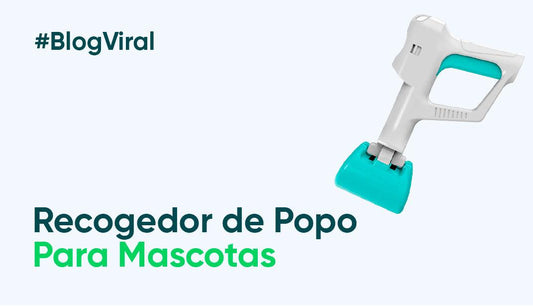 Recogedor de popo para Mascotas: Con compartimiento para bolsas - Productos Virales