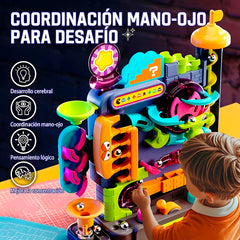 Laberinto de Canicas Extremo: Mejora el desarrollo cerebral y la coordinación