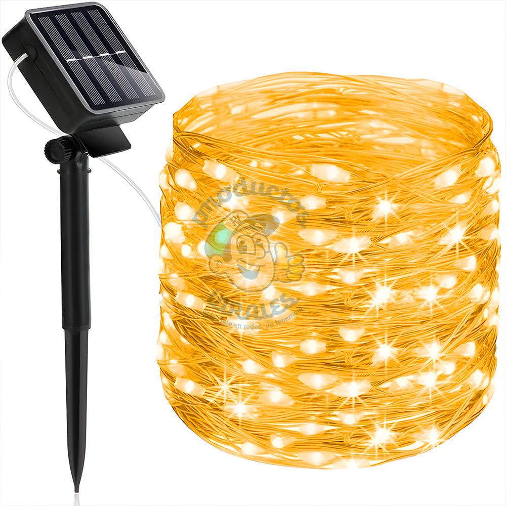 200 mini luces SOLARES LED ideal para decorar exteriores - anti agua - Productos Virales