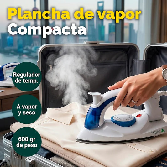 Plancha de vapor Plegable - Perfecta para viajes