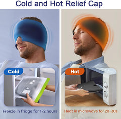 Gorro en gel para combatir las migrañas - MigraCalm ❄️