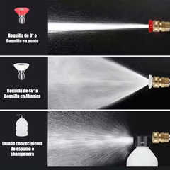 Hidrolavadora portátil de alta potencia - 120V