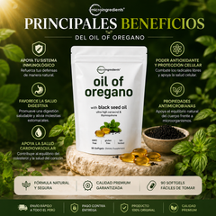 Aceite de Orégano - 90 cápsulas