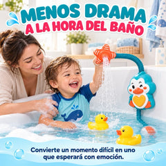 Regadera automática y portátil para niños