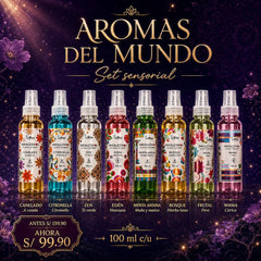 Aromas del mundo - Set sensorial 8 unidades