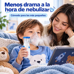 Nebulizador Portátil de Emergencia – Alivio Rápido en Casa, Día y Noche