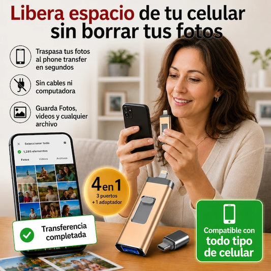 Phone Transfer 3.0 - Libera espacio sin borrar tus recuerdos!