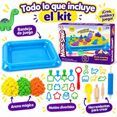 Arena mágica Sensorial con Piscina - Magic Sand Original