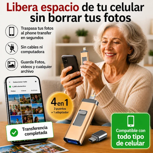 Phone Transfer 3.0 - Libera espacio sin borrar tus recuerdos!