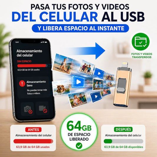 Phone Transfer 3.0 - Libera espacio sin borrar tus recuerdos!