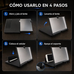 Amplificador de Pantalla — Convierte tu Celular en CINE 🎬