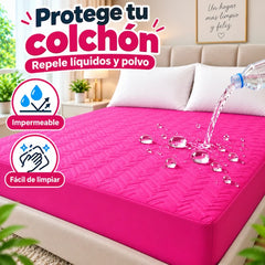 Cubrecama Impermeable Antiderrames y polvo