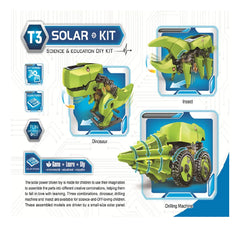 Robot Solar Dino 3 en 1
