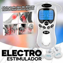 Aparato Electro Estimulador EMS 4 parches - Tu propia terapia en casa