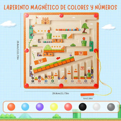 Laberinto Magnético de Mario Bros Montessori