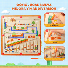 Laberinto Magnético de Mario Bros Montessori
