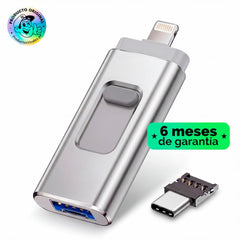 Memoria USB 3.0 Phone Transfer - Guarda fotos y videos de tu celular al instante! - 64 GB