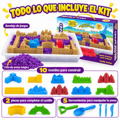 Arena mágica Sensorial con Bandeja de juegos - Magic Sand Original
