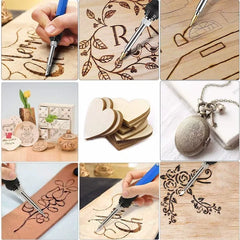 Set de Pirograbado Profesional en Madera 37 piezas: ORIGINAL