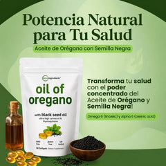 Aceite de Orégano - 90 cápsulas