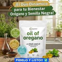 Aceite de Orégano - 90 cápsulas