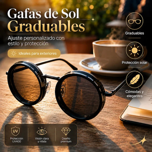 Lentes oscuros Ajustables  — De Claro a Oscuro con un Giro 🕶️