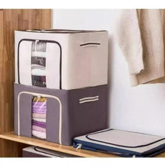 Caja de Almacenamiento Multifuncional con Varillas de Acero - Productos Virales