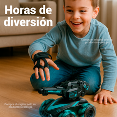Tanque 360° - 4 juguetes en 1 con Control Remoto Incluído
