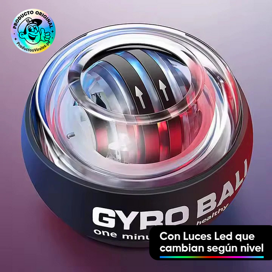 Gyroball de 5 niveles - Ideal para fortalecer la muñeca y el brazo