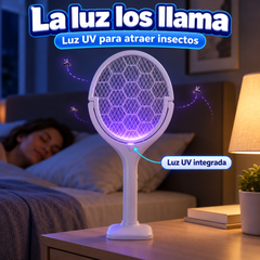 Raqueta Eléctrica 180° Elimina zancudos como jugando! - foto 4
