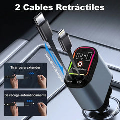 Cargador para Auto Multi conector - Con Proyectos Estrellas