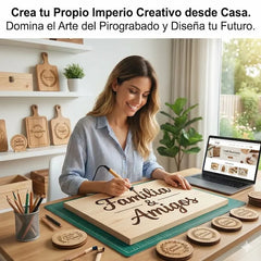 Kit EMPRENDEDOR -Set de Herramientas de grabado con fuego - 37 Piezas