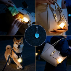 Linterna portatil Led para cartera - Entrada de carga USB