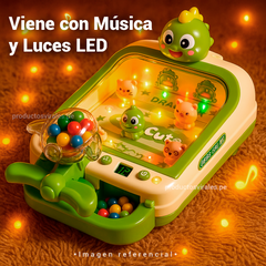 Mini Pinball Arcade interactivo con Luces Led y Música 🤩
