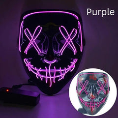 Máscara Led para Halloween - Productos Virales