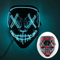 Máscara Led para Halloween - Productos Virales