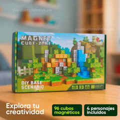 Juego de Bloques Mundo Magnético de 100 piezas