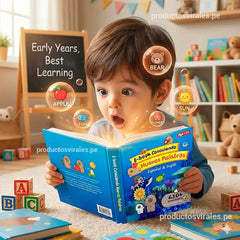 Libro Bilingüe con Sonidos –  420 Palabras -  Producto Original de calidad TAPA DURA ⭐