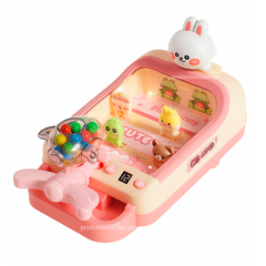 Mini Pinball Arcade interactivo con Luces Led y Música 🤩