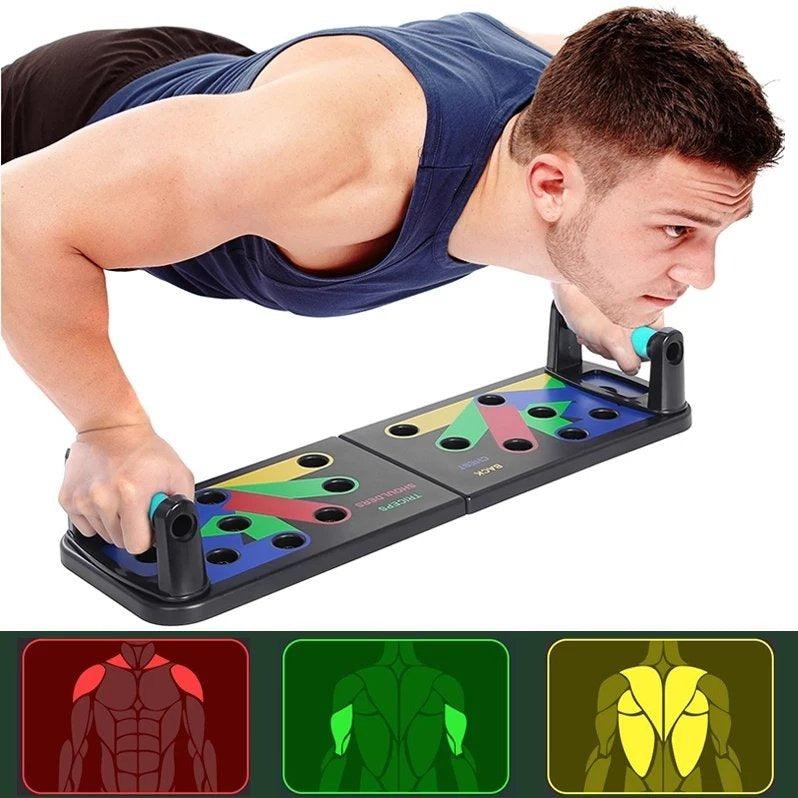 Tablero Push Up para Flexiones por grupo de músculos - Productos Virales