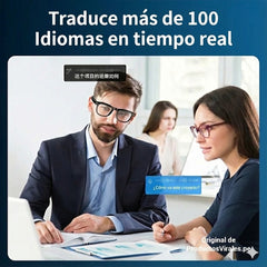 Smart Glasses X con ChatGPT - Control Táctil, Grabación y foto HD, parlante, traductor y más
