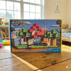 Juego de Bloques Mundo Magnético Gato Robot - 150 piezas ORIGINAL