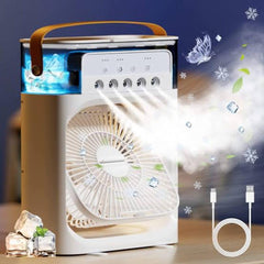 Aire acondicionado LED Ventilador Portátil 3 en 1 - AIR COOLER - Productos Virales