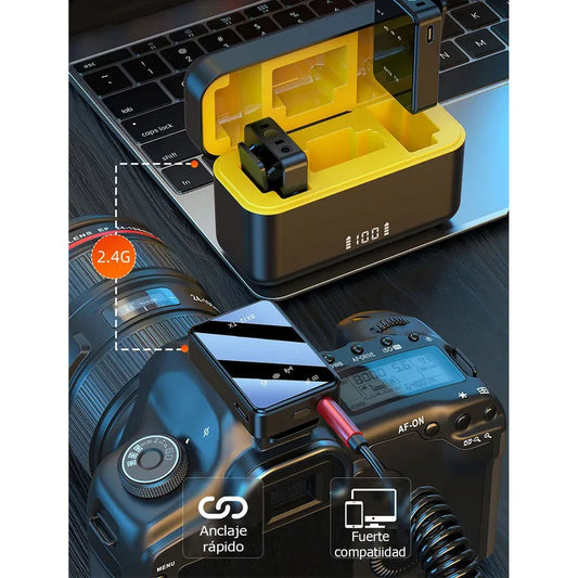 Micrófono inalámbrico SX12 PRO ideal para Tik Tok