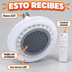Foco LED con Ventilador y Calefactor - foto 3