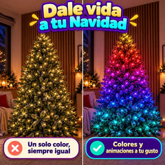 Luces Smart Led navideñas de 20 metros - foto 4
