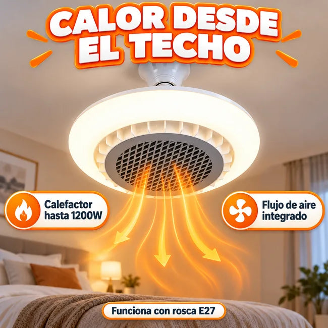 Foco LED con Ventilador y Calefactor - foto 5