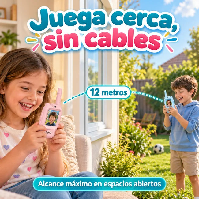 Walkie talkie para niños con cámara incorporada - foto 6