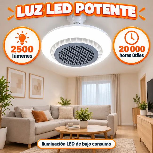 Foco LED con Ventilador y Calefactor - foto 6